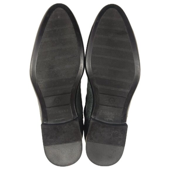 John Richmond Leather Chelsea Boots Size 39 US 9 Womens Blue $595 - Picture 7 of 10